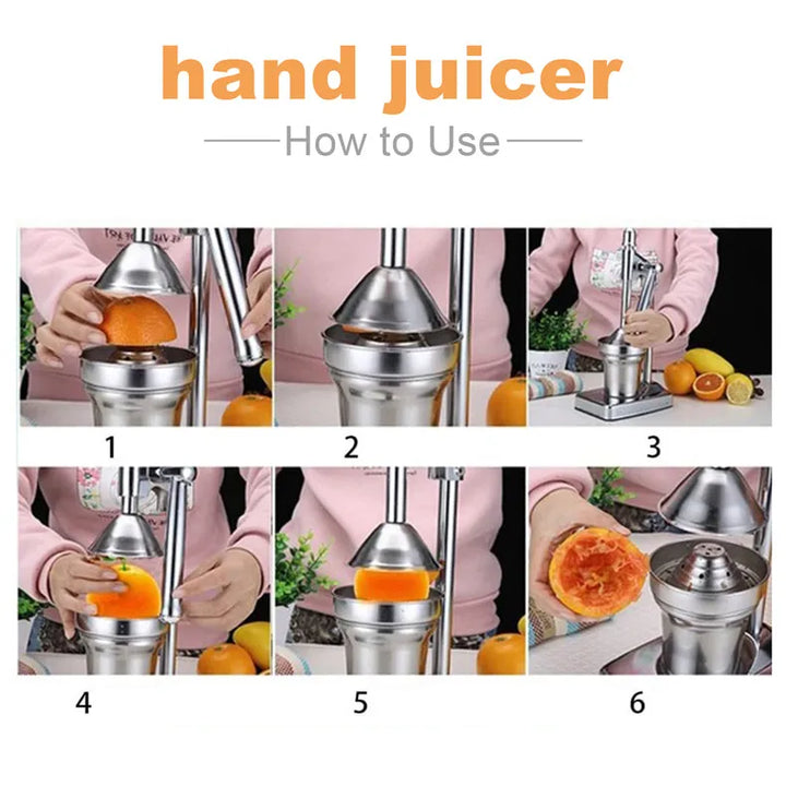Lisslune | Professional Grade Manual Fruit Squeezer Gadget