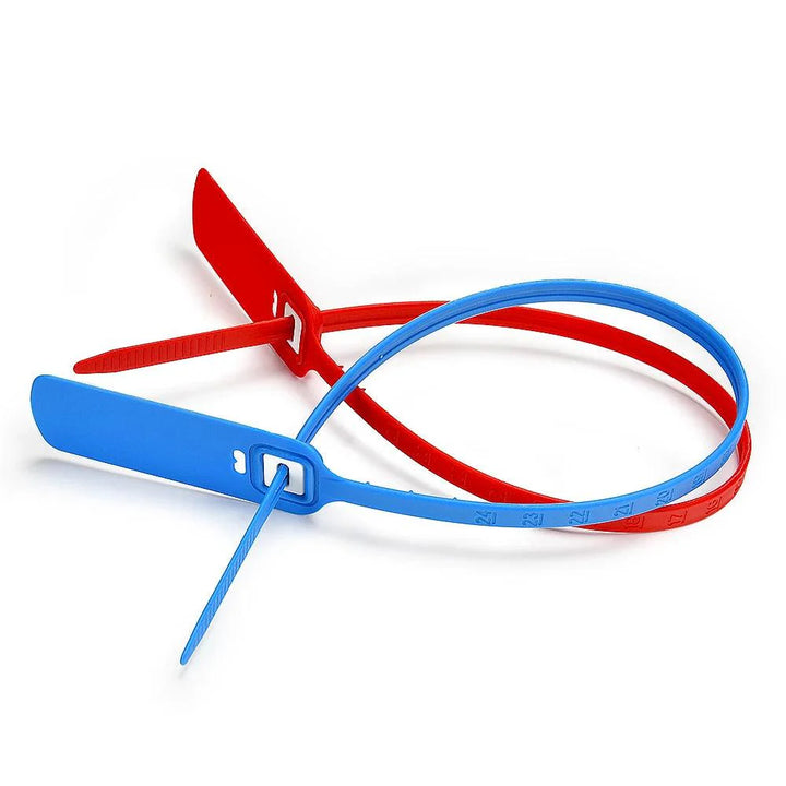 Lisslune | Hair-receptive custom-made plastic security seals for freight protection - 100 pieces