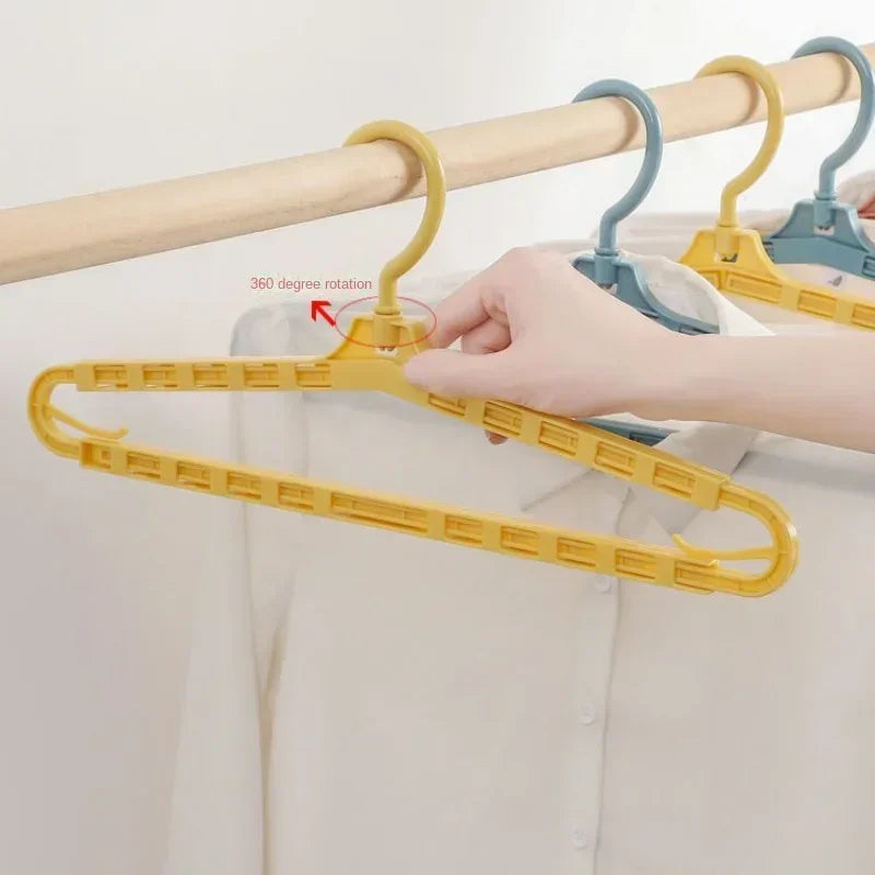 Lisslune | Long Hanger Retractable Adjustable Clothes Dryer Rack