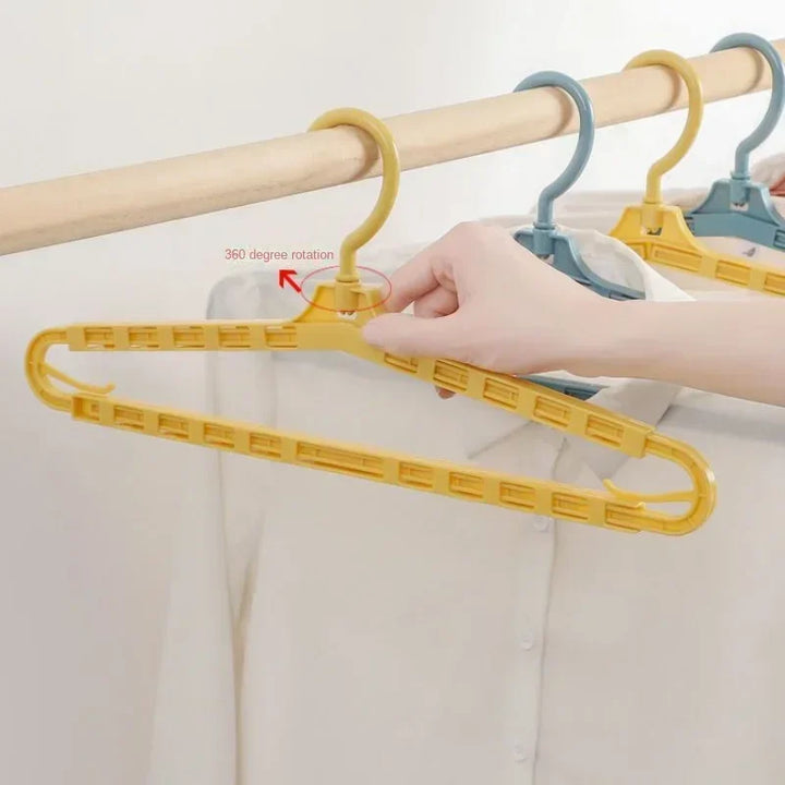 Lisslune | Long Hanger Retractable Adjustable Clothes Dryer Rack