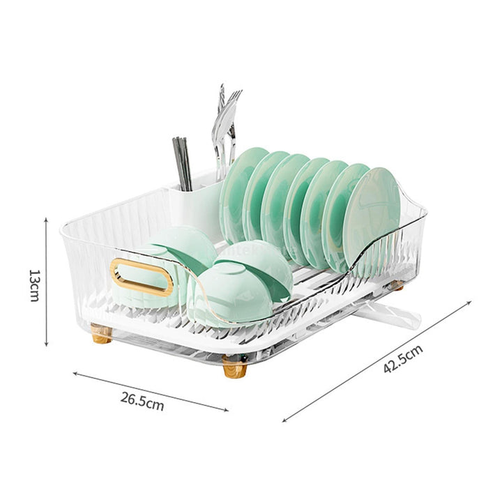 Lisslune | Kitchen Space Saving Dish Drainer Vegetable Basket