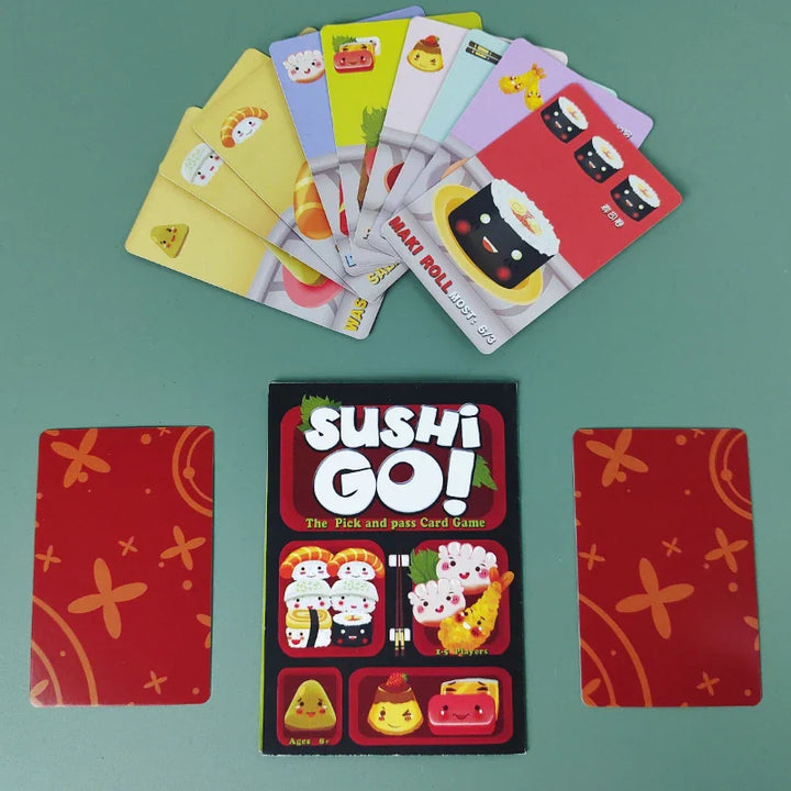 Rynx | Sushi Go Family Gathering Game Card, Fun Card Game, Party Board Games Interactive Game, Creative Small Gift, Holiday Accessory