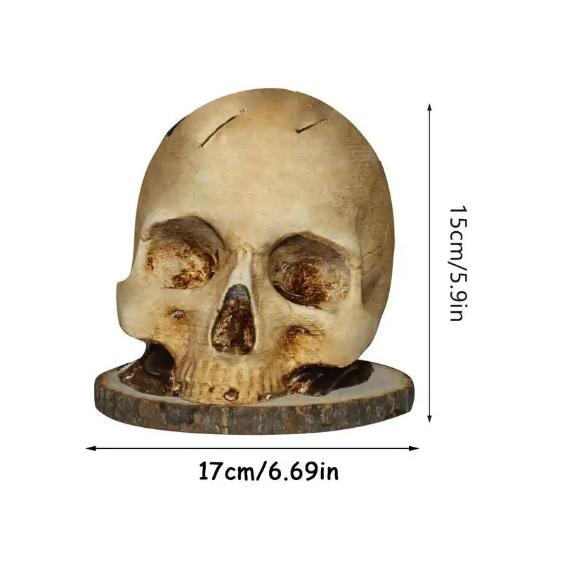 Lisslune | Gothic Skull Knife Organizer Holder
