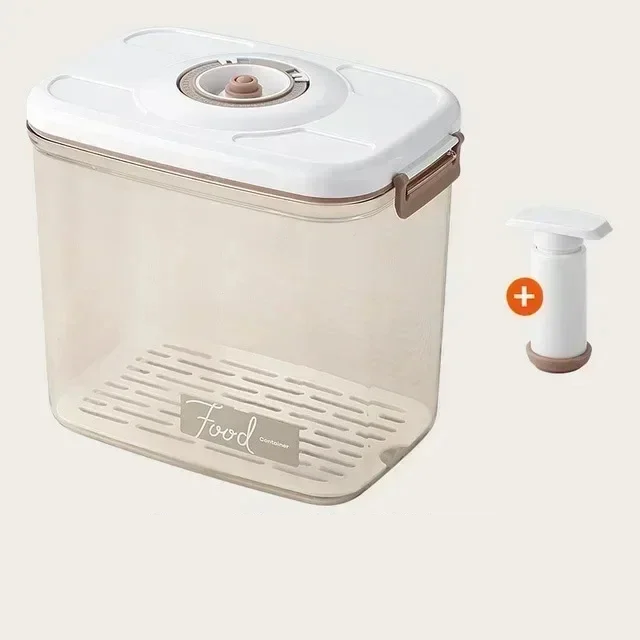 Lisslune | Food Vacuum Storage Box Transparent Container with Hand Pump – FreshLock