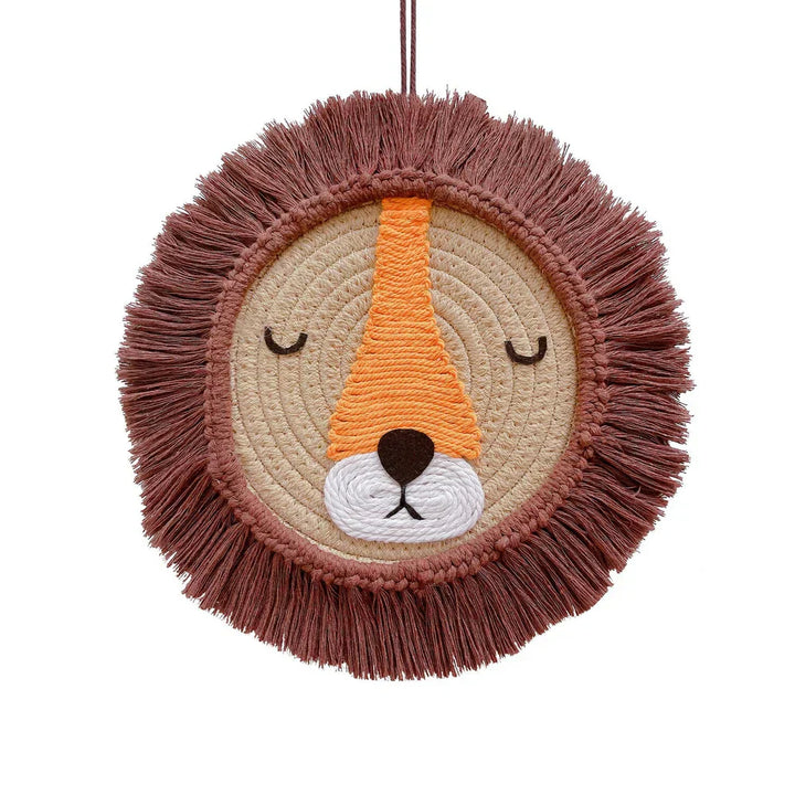 Lisslune | NordicWild Handwoven Wall Tapestry – Scandinavian Animal Design