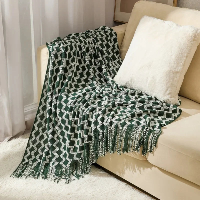 Lisslune | Nordic Style Dick Knitted Blanket
