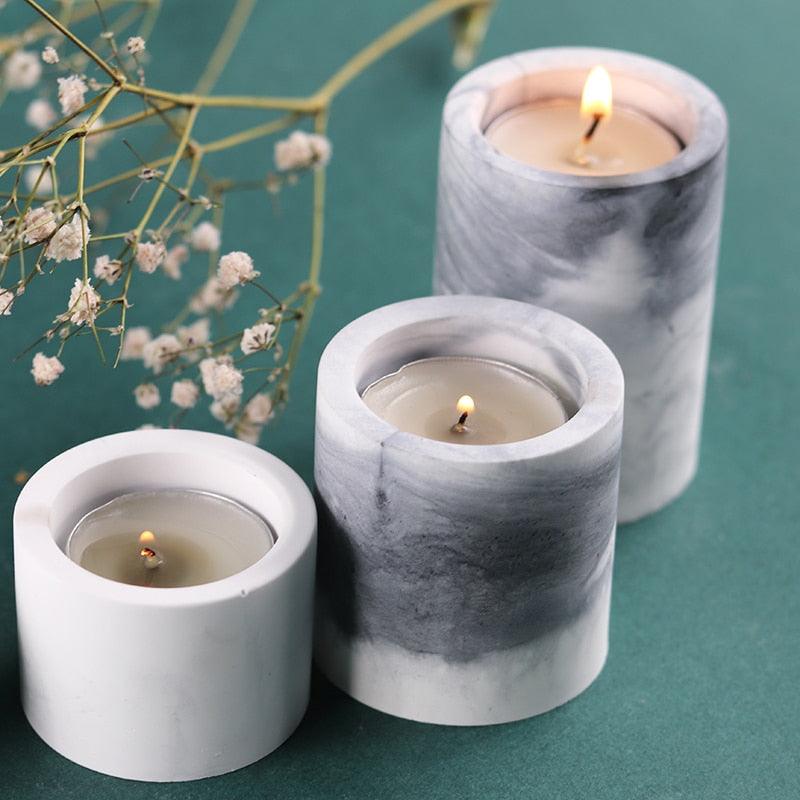 Lisslune | Round Silicone Molds for Creative Candle Holders and Stylish Plant Pots: Elevate Your Home Decor Projects