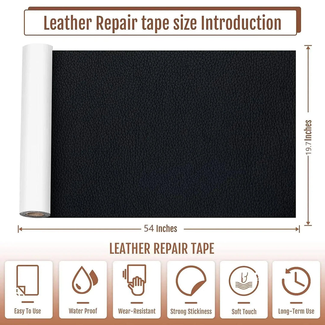 Lisslune | Leather Restoration Sticker - Effortless Upgrade for Furniture and Accessories