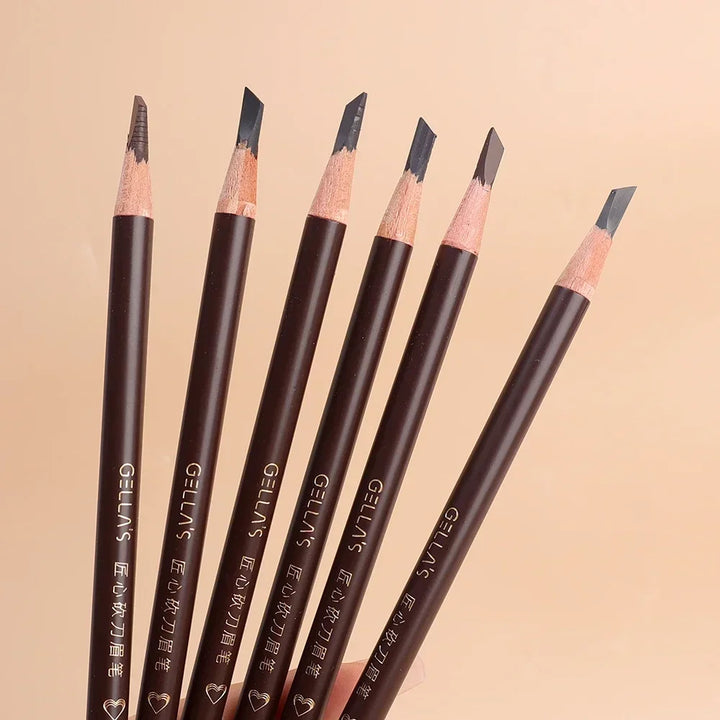 Rynx | Microblading Eyebrow Pencil Waterproof Soft Smooth Brow Tattoo Pencil Long-Lasting Natural Eyebrow Enhancer Korean Makeup Cosmetics