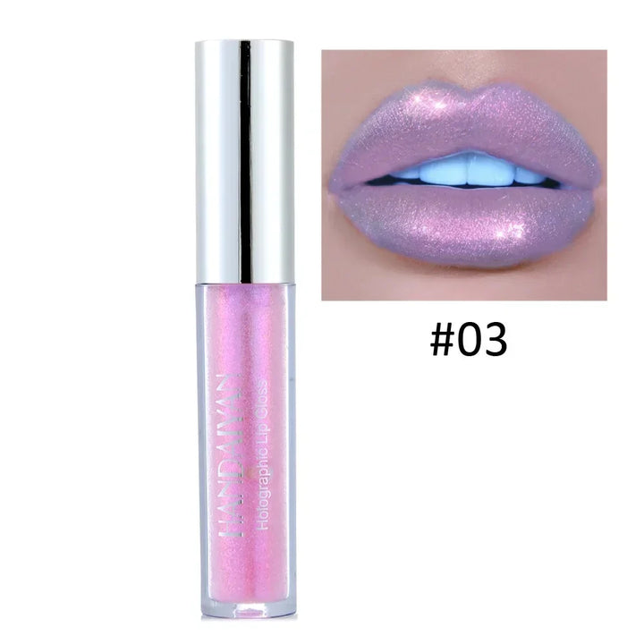 Rynx | Transparent Glitter Lipstick Women Makeup Diamond Shiny Long-lasting Waterproof Liquid Lipstick Non-sticky Glitter Lip Cosmetics