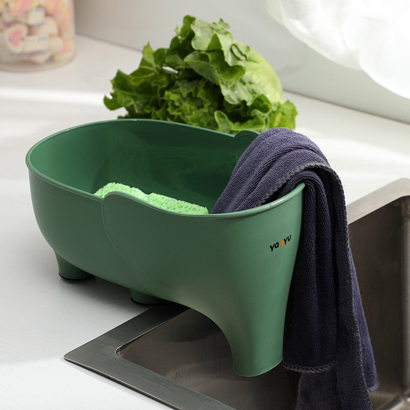 Lisslune | Elephant Easy Drain Sink Basket