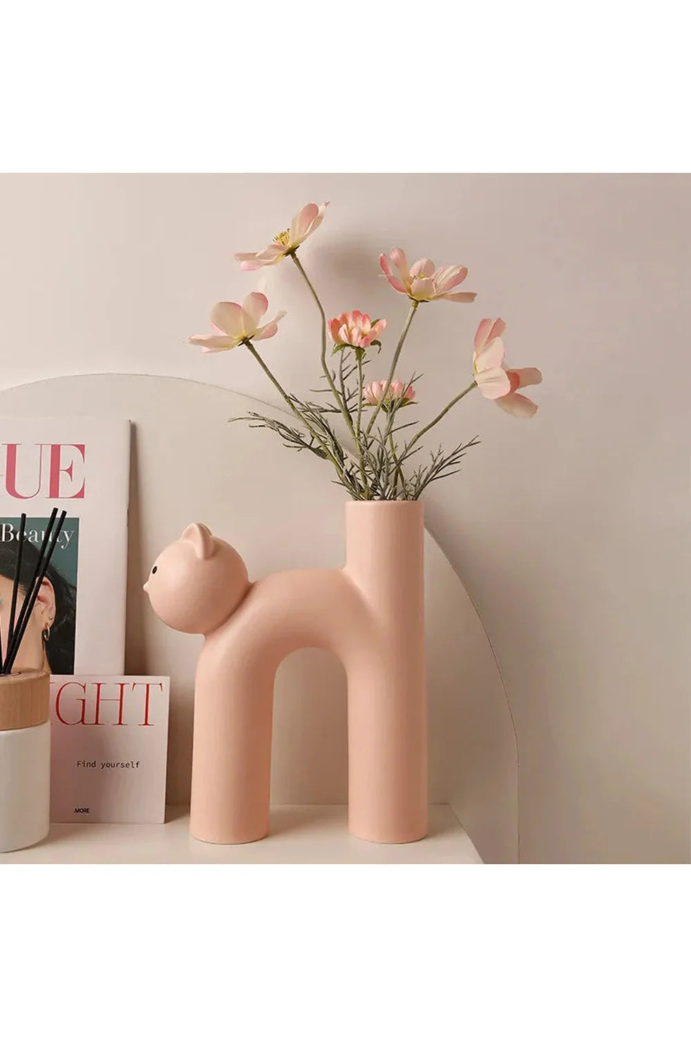 Lisslune | Cat head vase