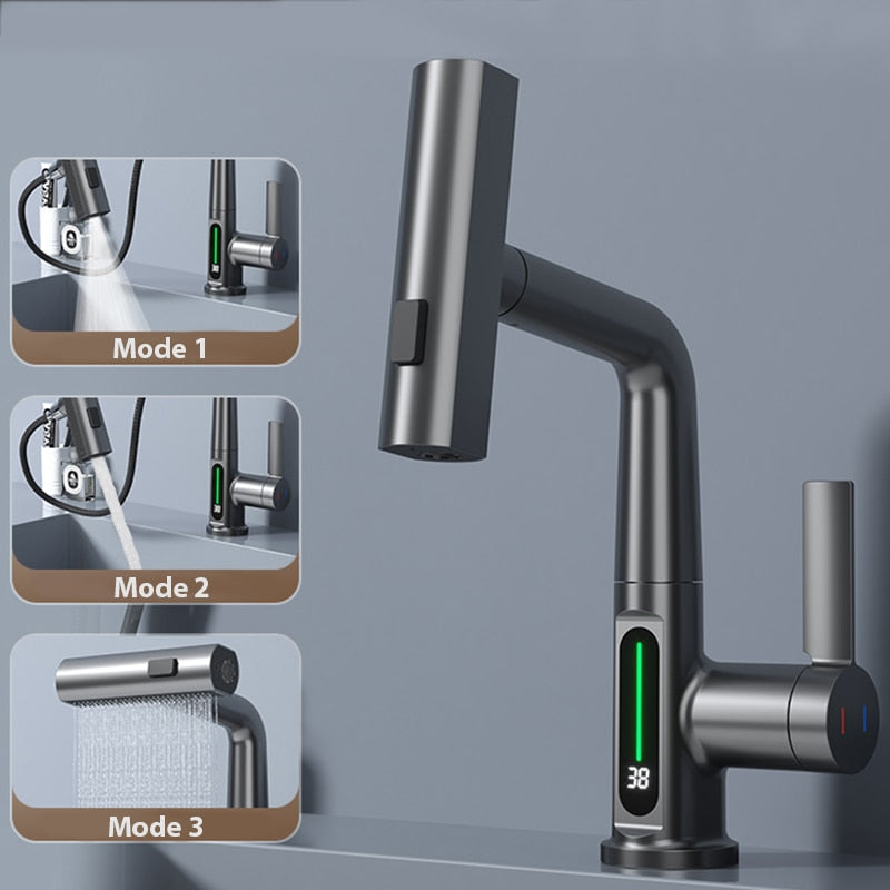 Lisslune | Digital Temperature Display Faucet