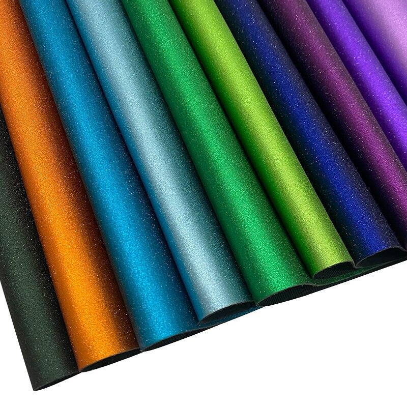 Lisslune | Litchi PU Leather Craft Sheets - Enhance Your DIY Creations