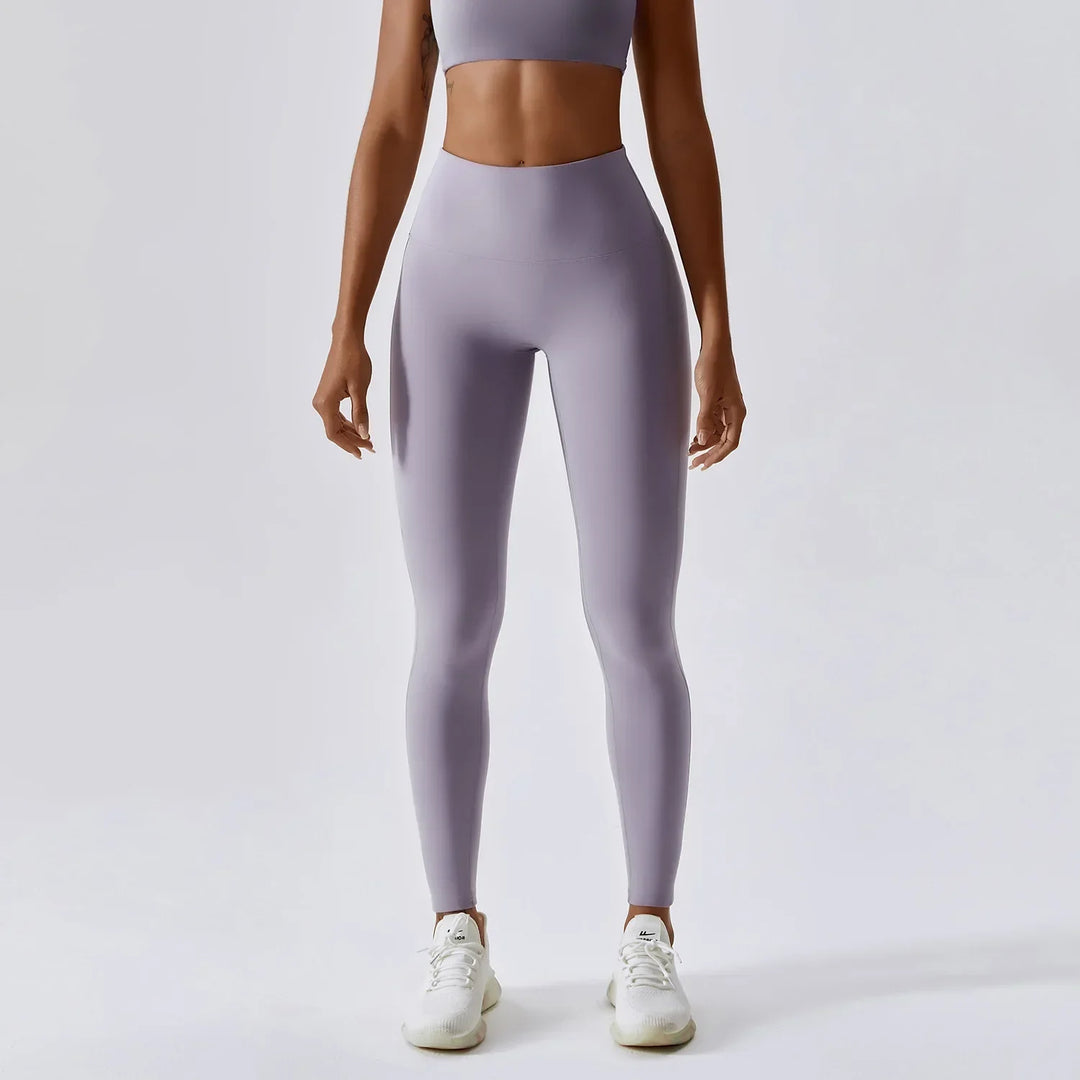 Lisslune | Breathable Push-Up Yoga Leggings with Peach Lift