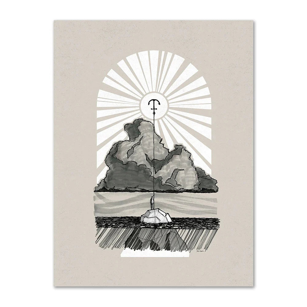 Lisslune | the Faith Canvas Poster