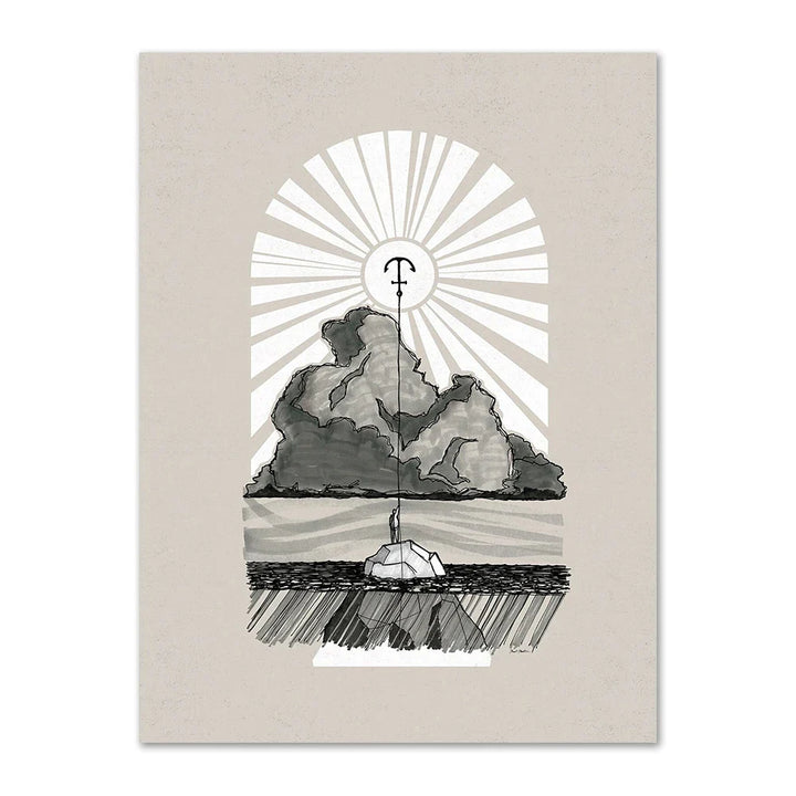 Lisslune | the Faith Canvas Poster