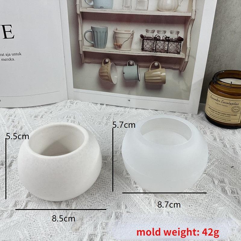 Lisslune | Creative Circular Silicone Mould Kit for Home and Garden Projects