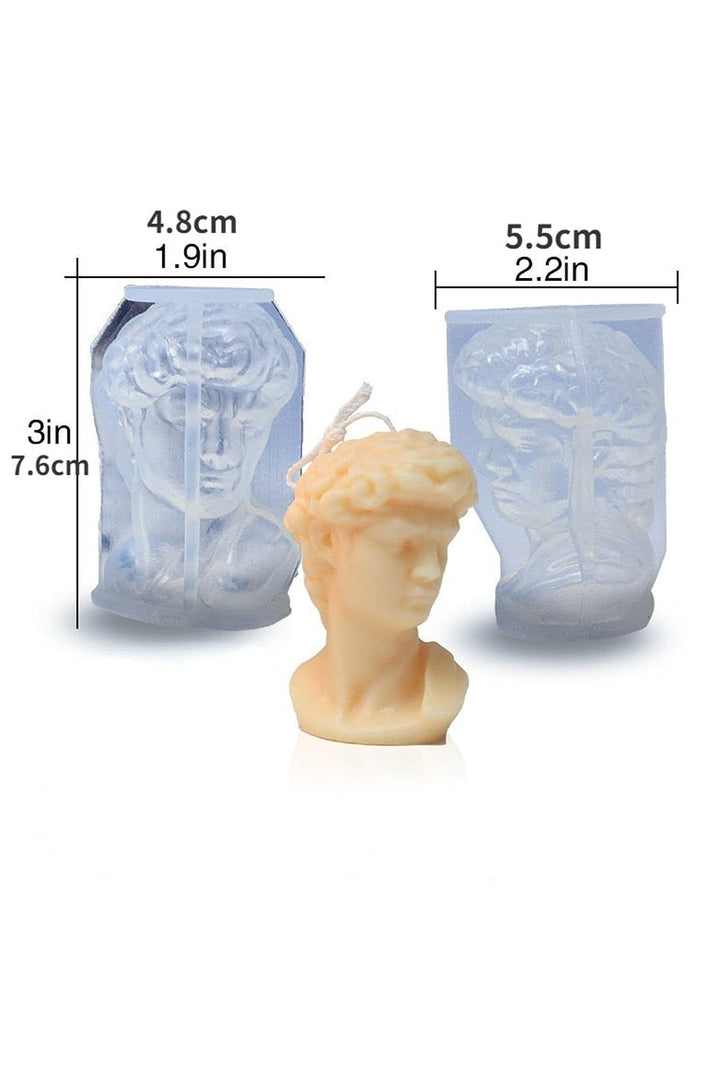 Lisslune | David Body Candle Mold