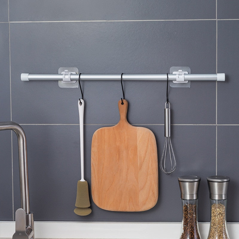 Lisslune | Self Adhesive Curtain Rod Holder