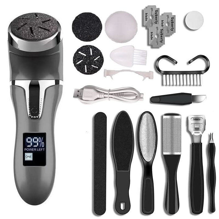 Lisslune | Rechargeable foot care device for silky soft feet