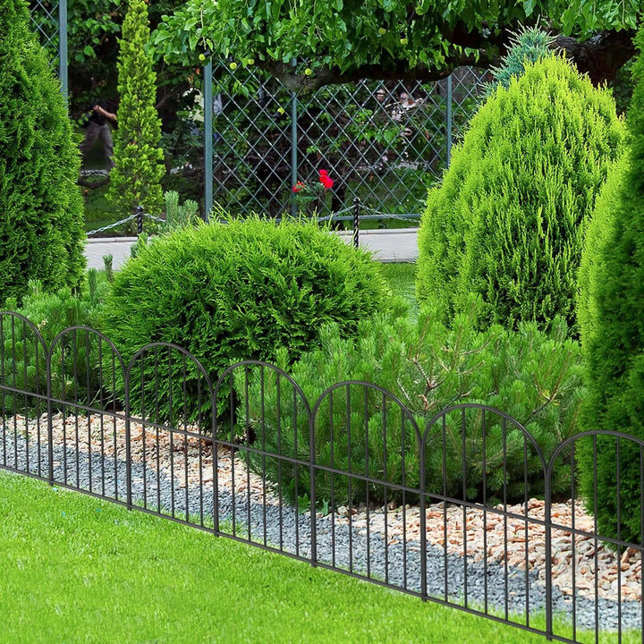 Rynx | Decorative Garden Fence, Rust-Free Wire Panels for Animal Barriers, Boundaries for Dogs & Flower Plants, Outdoor Backyard Arch Board