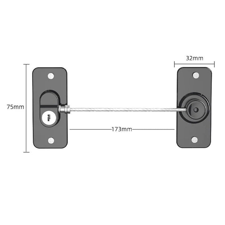 Lisslune | Home Window Door Password Protection Safety Lock