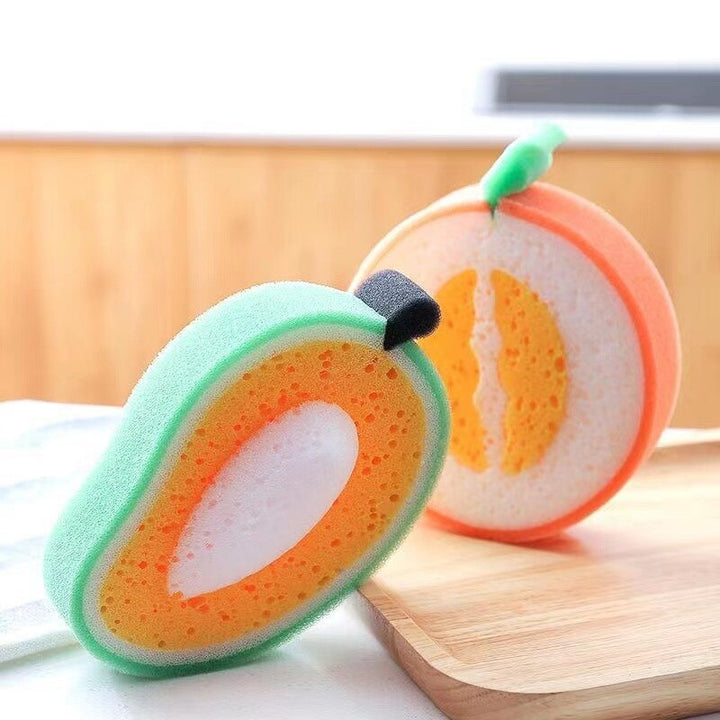 Lisslune | Fruit Shaped Kitchen Dish Cleaning Sponge