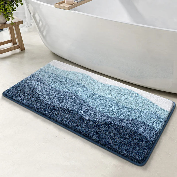 Rynx | Tufting Ocean Bathroom Mat Soft Picturesque Beach Bath Mat Bedroom Rug Living Room Rug Bedroom Floor Cushion Aesthetic Home Decor