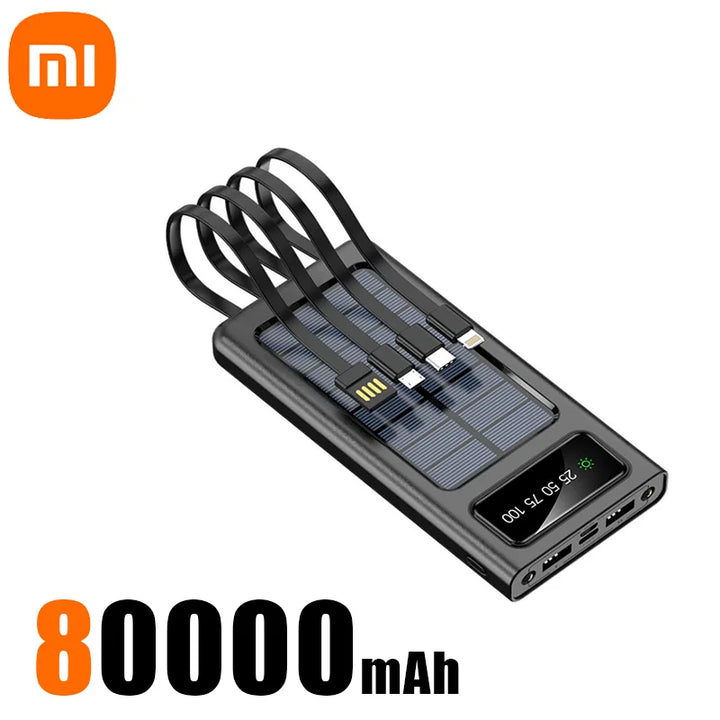 Lisslune | 200000mAh Solar Power Bank