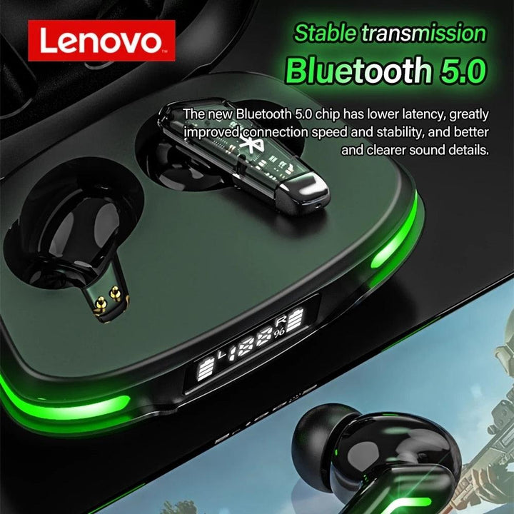 Lisslune | Lenovo GM3 TWS Gaming Headphones: Experience unparalleled sound quality and ultra-low latency for the ultimate gaming advantage