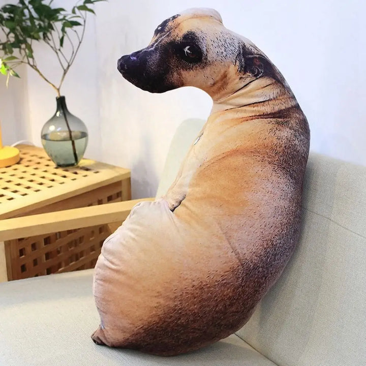 Lisslune | Realistic Dog Soft Dog Plush Pillows