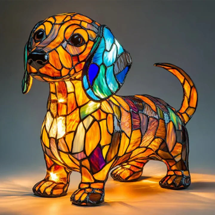Lisslune | Lumidog Handmade Glowing Dog Lamp – Ambient Lighting and Gift