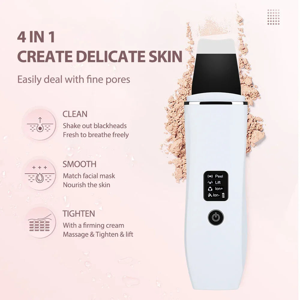 Lisslune | Aetheris™ | Ultrasonic Skin Lifting Tool | Facial Sculpting Device for Anti-Aging & Skin Tightening