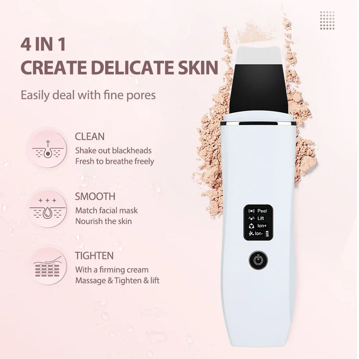 Lisslune | Aetheris™ | Ultrasonic Skin Lifting Tool | Facial Sculpting Device for Anti-Aging & Skin Tightening