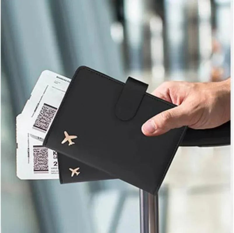 Lisslune | Stylish RFID-blocking passport holder with card organizer for travelers
