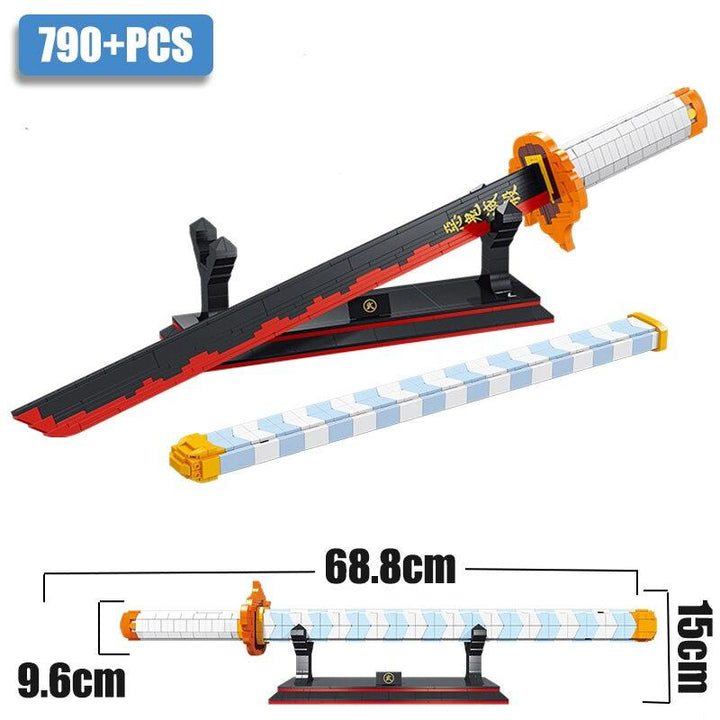 Lisslune | Ninja Warrior Samurai Sword Crafting Kit - Make Your Own Authentic Weapon for All Ages