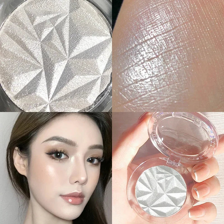 Rynx | Mashed Potatoes Texture Glitter Eyeshadow Long-lasting Waterproof Shimmer Eye Shadow Makeup Pearl Eyeshadow Pigment Korean Makeup