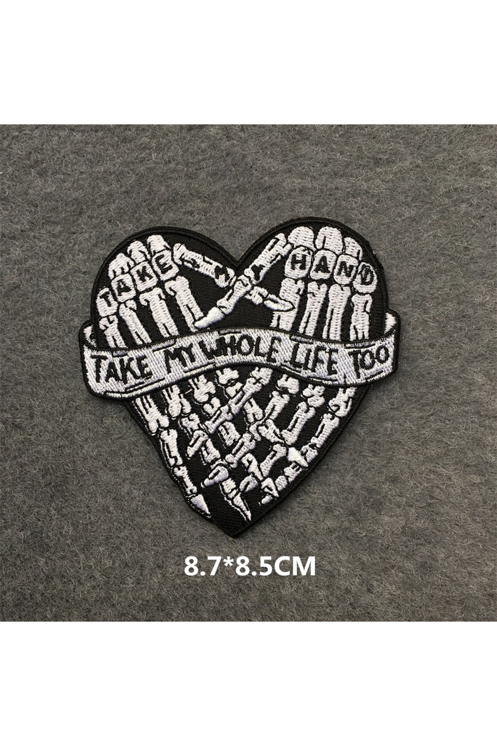 Lisslune | Punk embroidered patch set