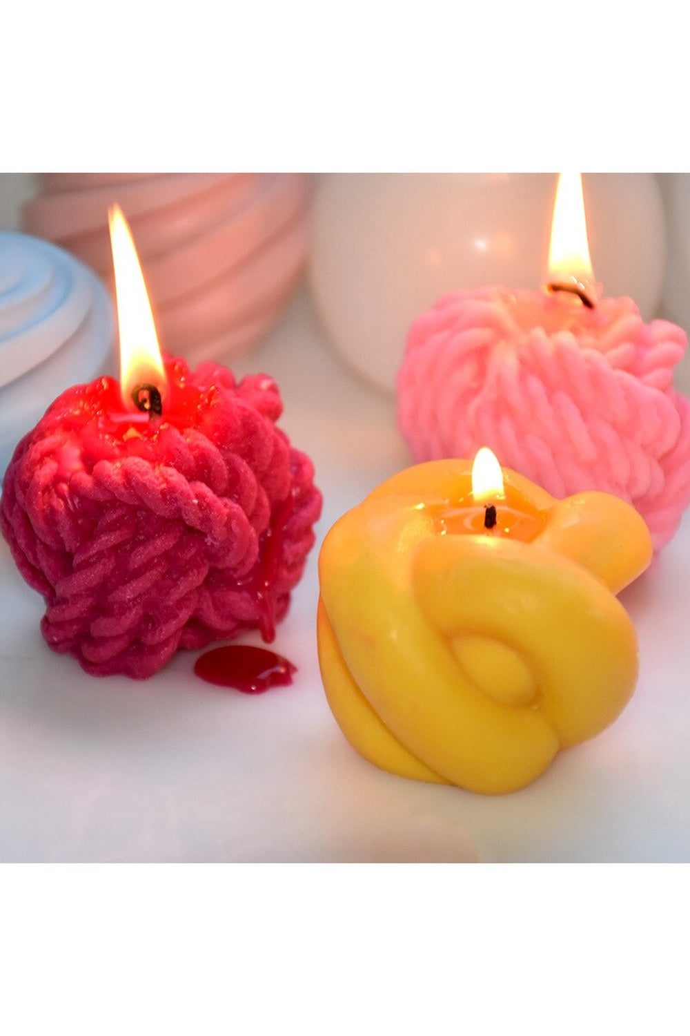 Lisslune | geometric candle shape