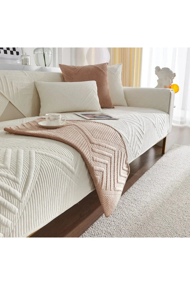 Lisslune | Soft Quilted Sofa Cover