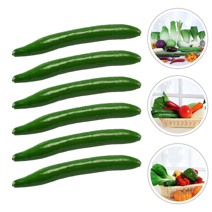 Lisslune | Realistic Artificial Cucumber for Stunning Home Decoration and Photography Props