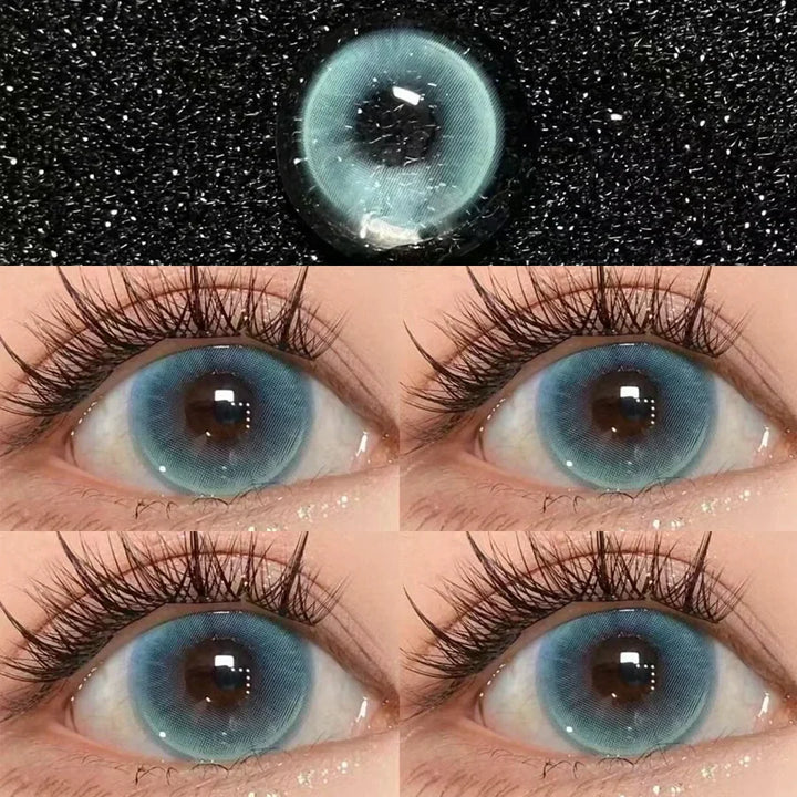 Rynx | 2pcs Colorful Beautiful Contact Lenses Myopia Cosmetics for Eyes Pupil Degree Contact Prescription Halloween Cosplay
