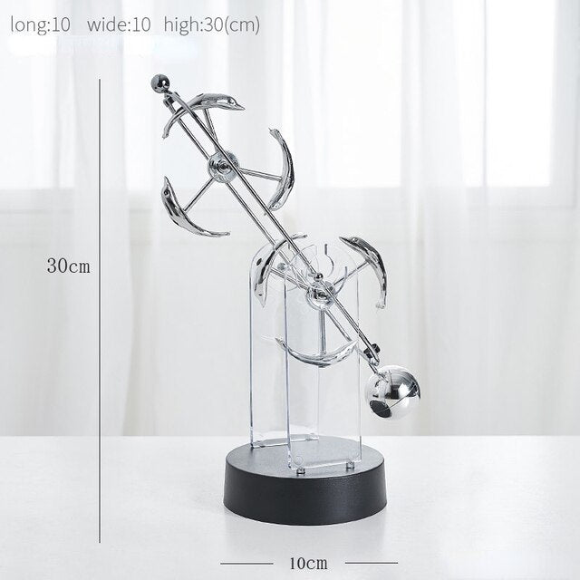 Lisslune | Rotating Perpetual Motion Pendulum Ornament
