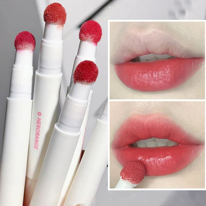 Rynx | Soft Velvet Lip Gloss Nude Matte Liquid Lipstick Waterproof Lip Makeup Pigment Long-lasting Face Cheek Lip Gloss Korean Cosmetics