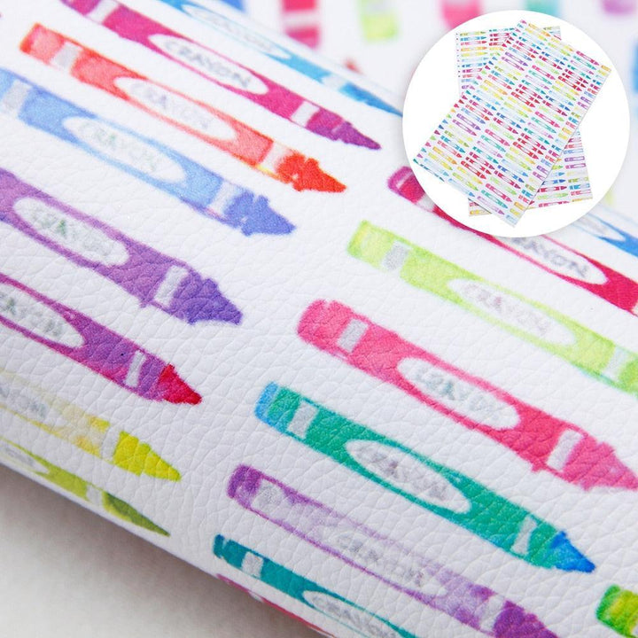 Lisslune | Lychee Delight Synthetic Leather Craft Sheets - Your Ultimate Creative Ally