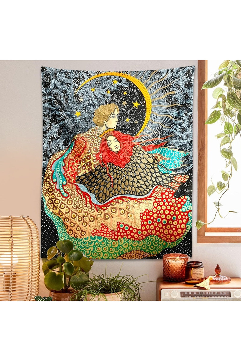 Lisslune | Fantasy Psychedelic Tapestry