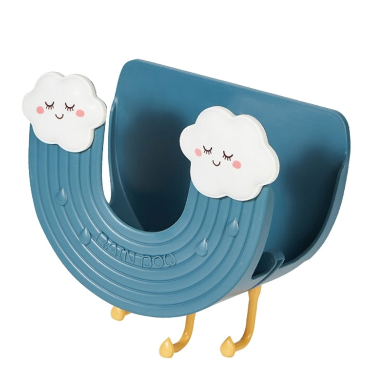 Lisslune | Rainbow Wall-Mounted Hook Kitchen Pot Lid Holder