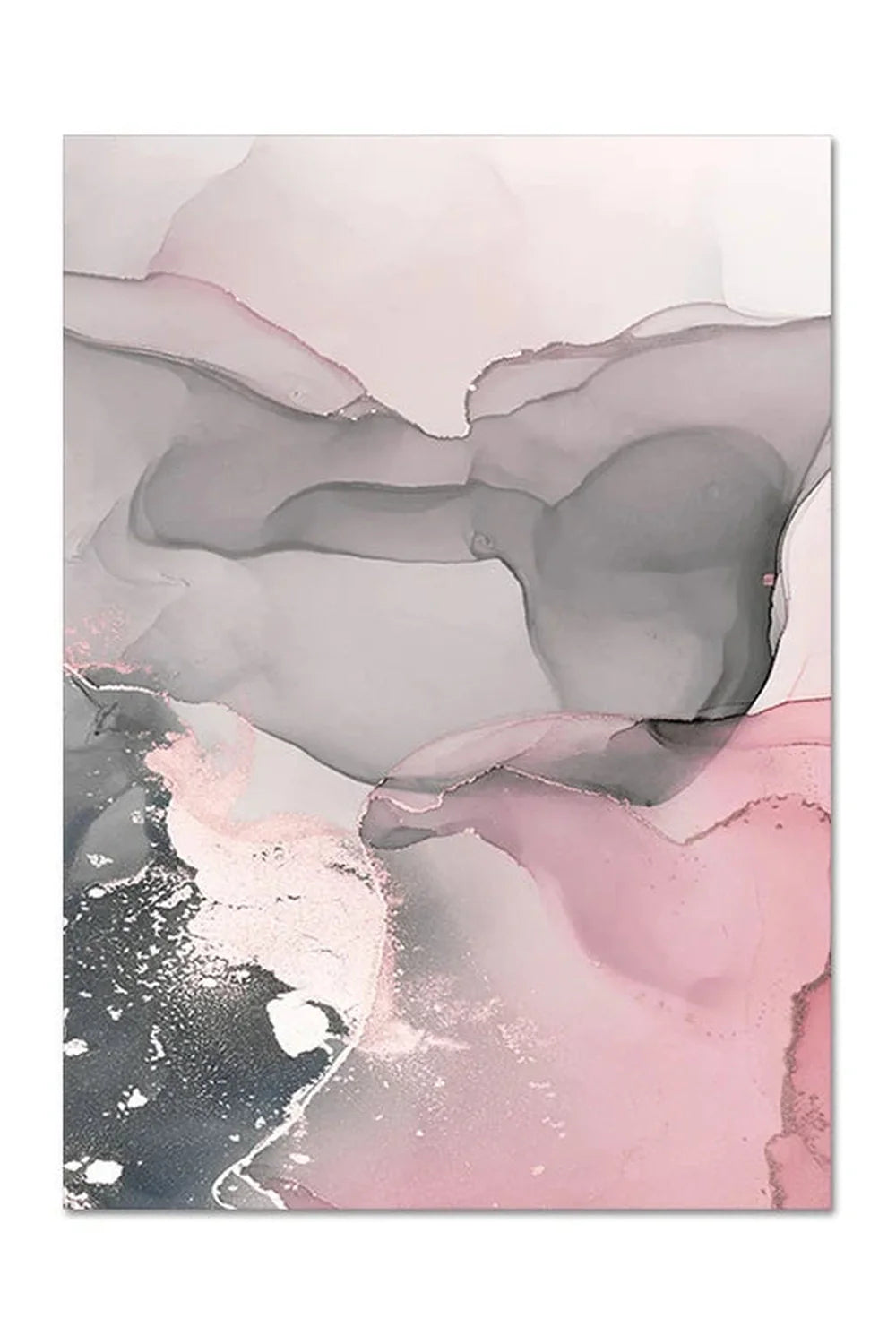 Lisslune | Marble Canvas Poster