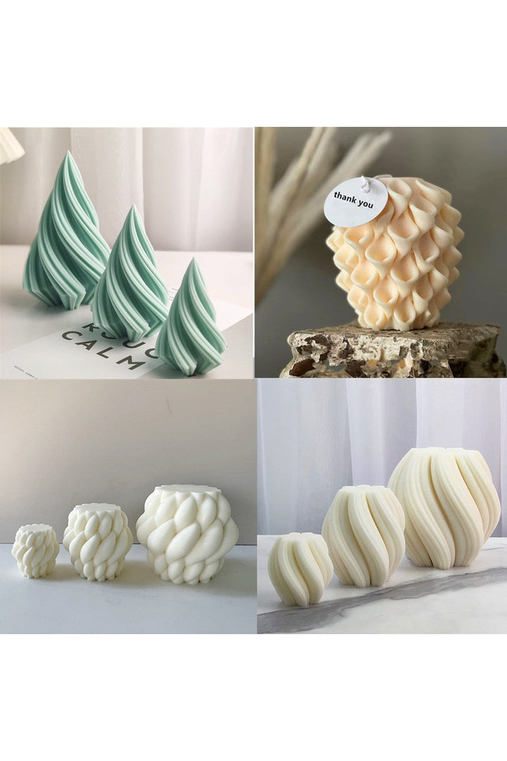 Lisslune | geometric candle shape